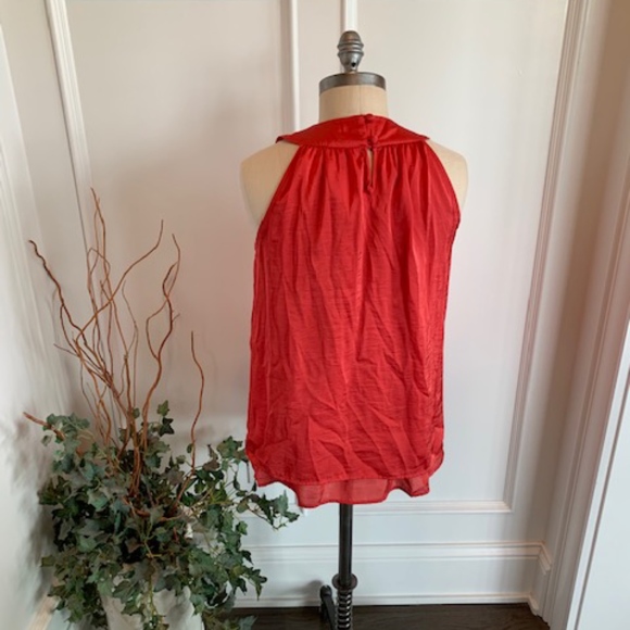 ADIVA NWT Women's Satin Halter Top - Picture 4 of 8